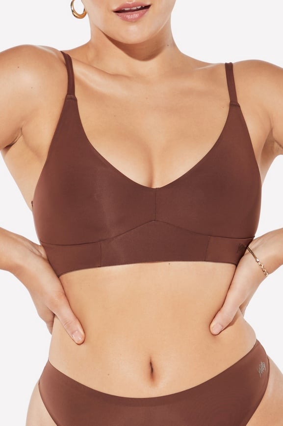 Smoothed Reality Plunge Bra - Fabletics Canada