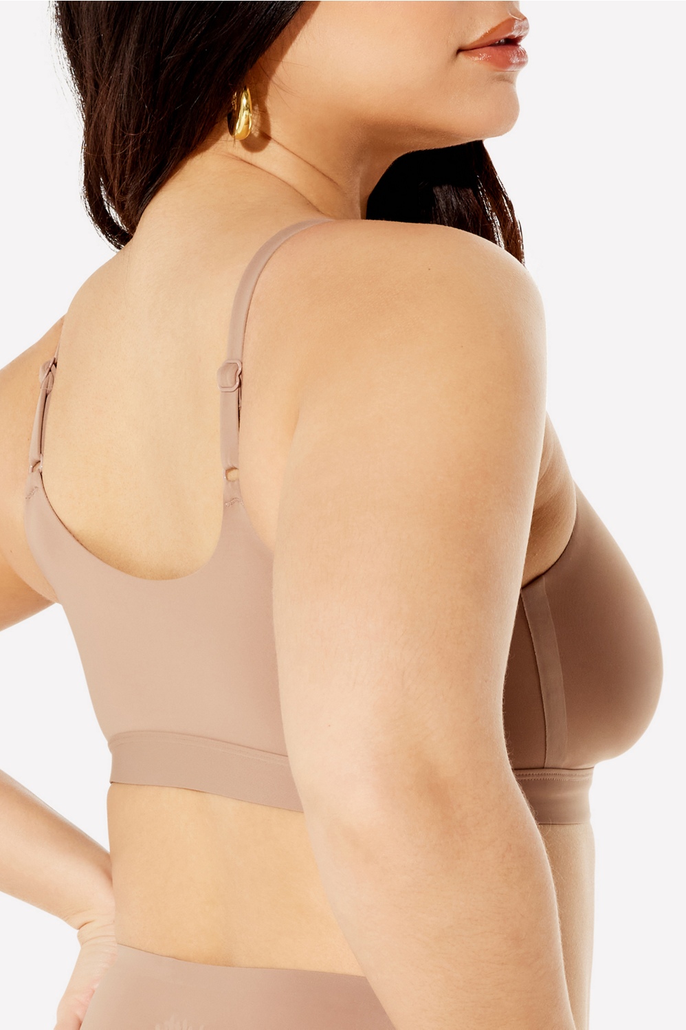 Smoothed Reality Square Neck Bralette - Fabletics Canada