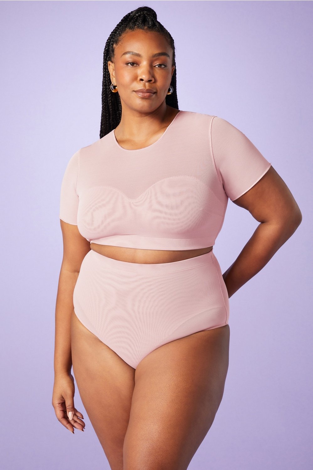 Mesh Me Smoothing High Waist Brief