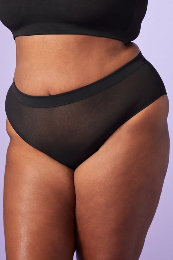 Mesh Me Crotchless Cheeky Hipster - Fabletics Canada