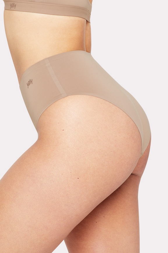 Smoothed Reality Mid Rise Thong - Yitty