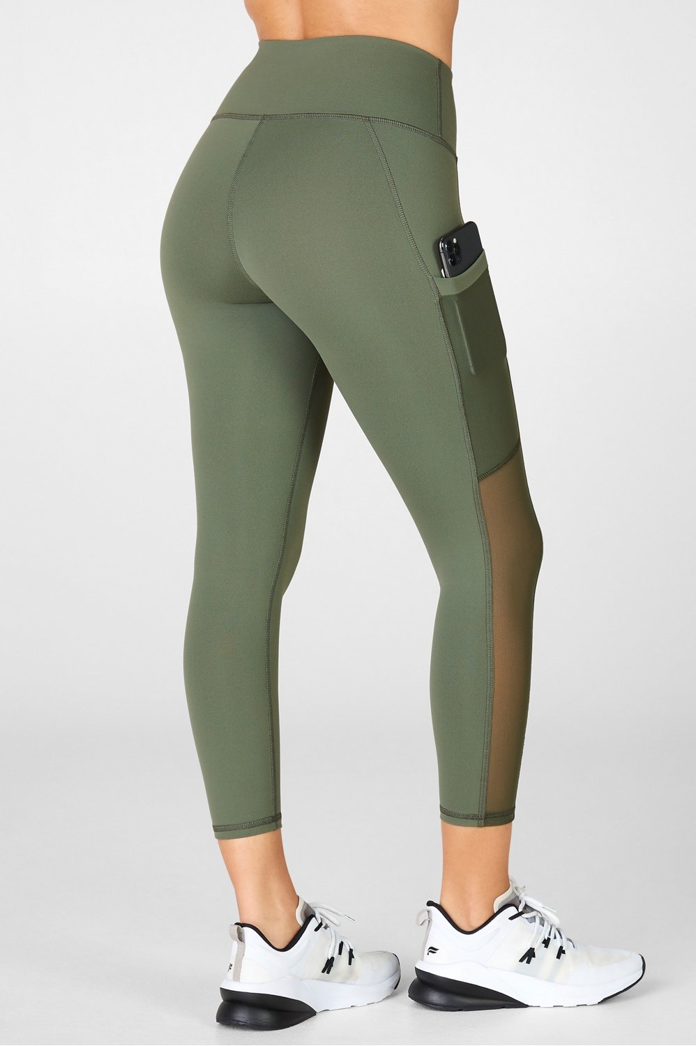 Fabletics, Pants & Jumpsuits, Fabletics Tiger Dash Power Hold Capri  Leggings Size Xs Compression Yoga Pants