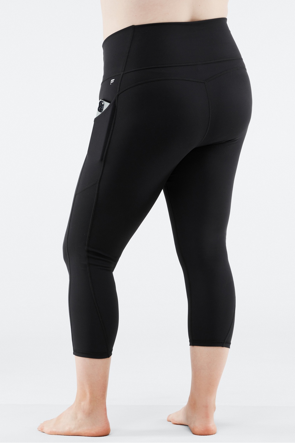Oasis PureLuxe High-Waisted Capris Fabletics