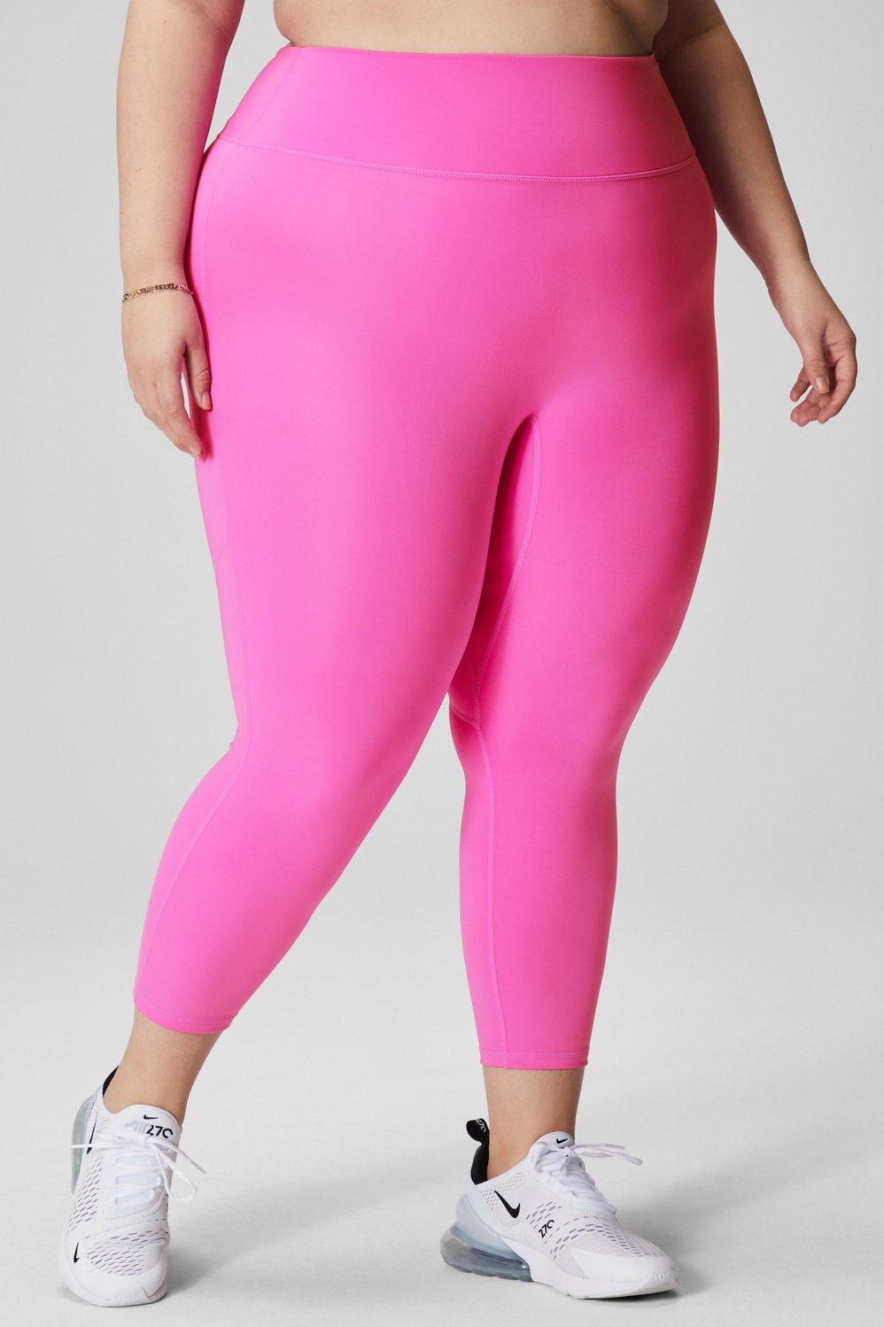 Women's Ashley Capri Leggings - Cosmo Pink - C812I1TK18J Size X