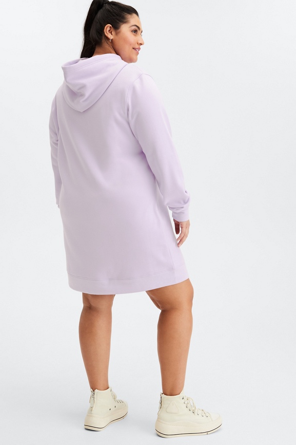 Fabletics April Hooded Dress Womens purple Size