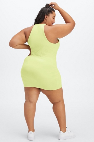 Fabletics, Dresses, New With Tags Yellow Bodycon Dress