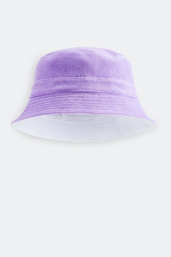 Reversible Terry Bucket Hat - Fabletics Reversible Terry Bucket Hat - Fabletics