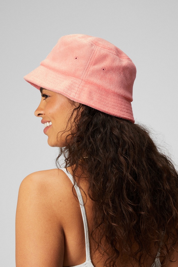 アリシアスタン Terry Bucket Hat ALEXIASTAM Terry Bucket Hat Brown