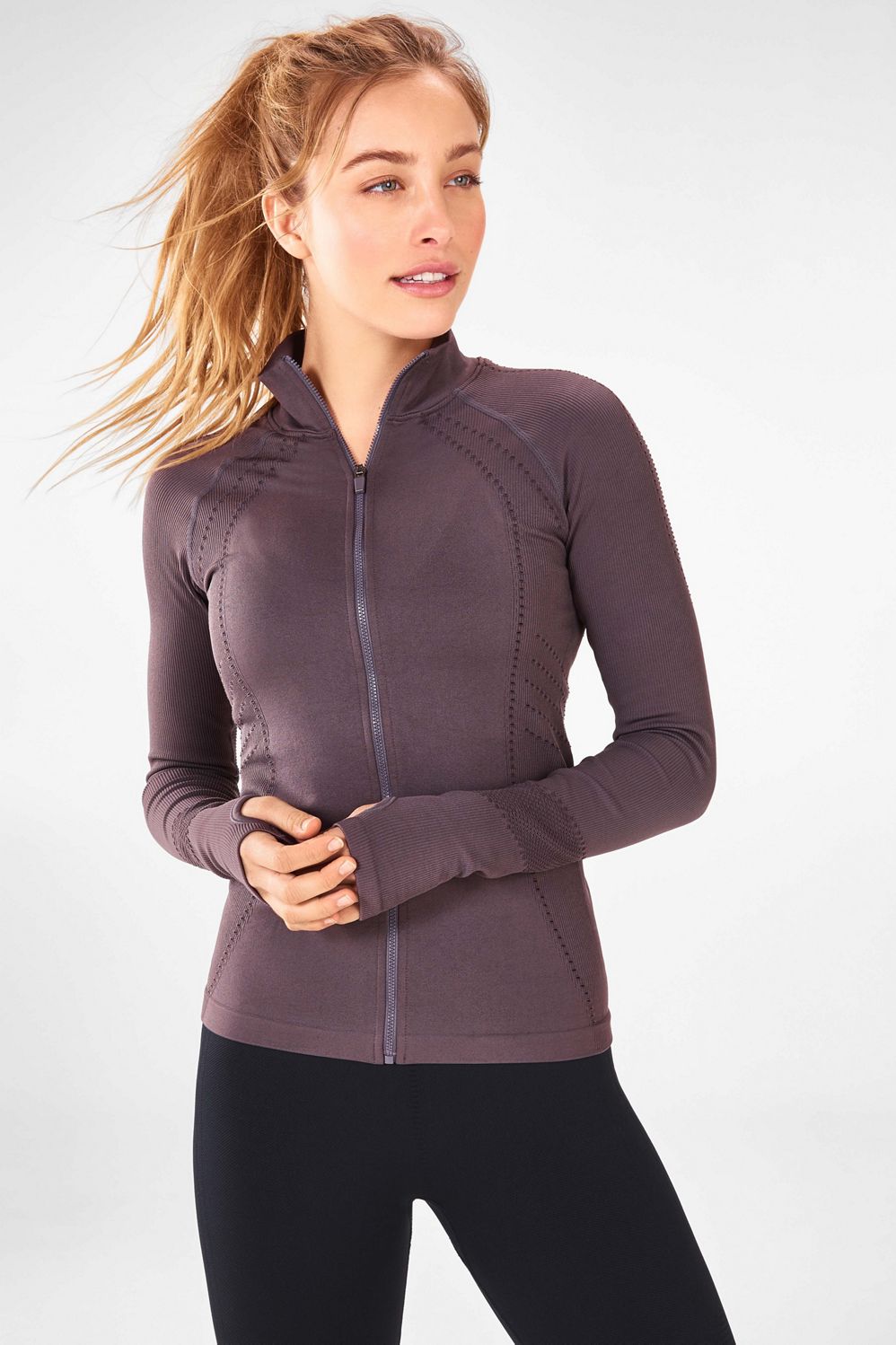 Seamless Zip-Up Jacket