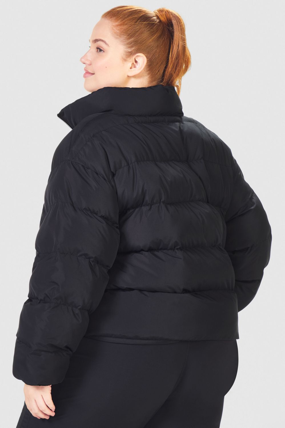 Fabletics Wander Puffer Jacket Black - $100 (16% Off Retail