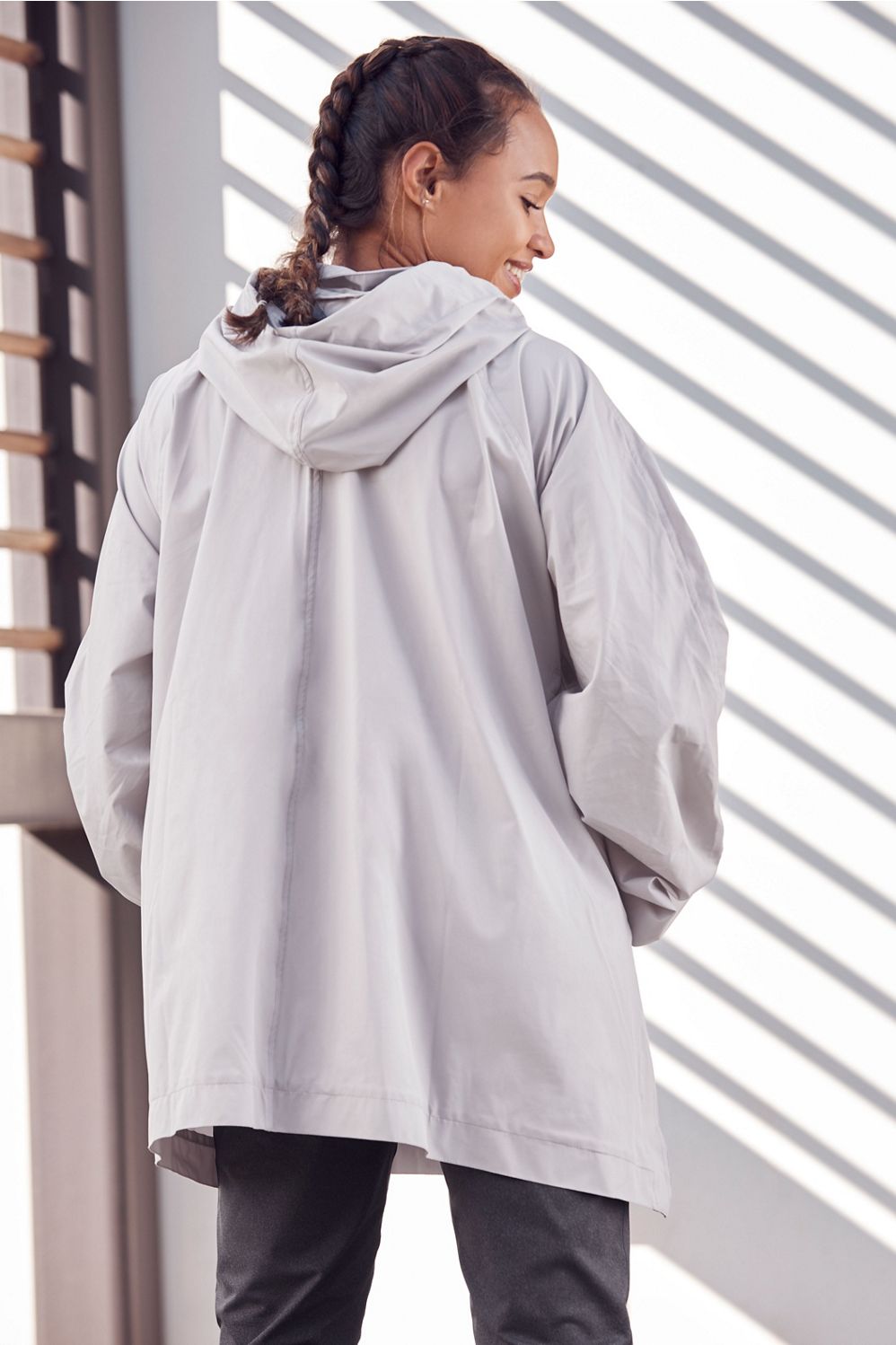 Women's Fabletics Giana Jacket Size XL NEW Slate Gray