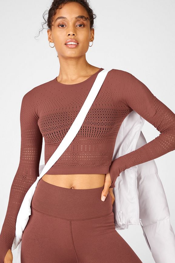 Wander Cropped Puffer Jacket Fabletics