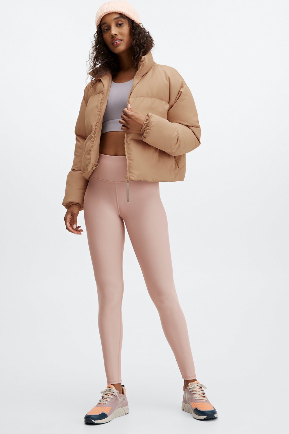 Wander Cropped Puffer - - Fabletics Canada