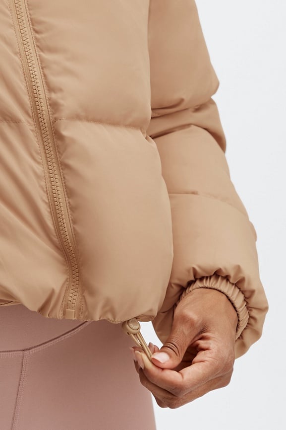 white puffer jacket fabletics