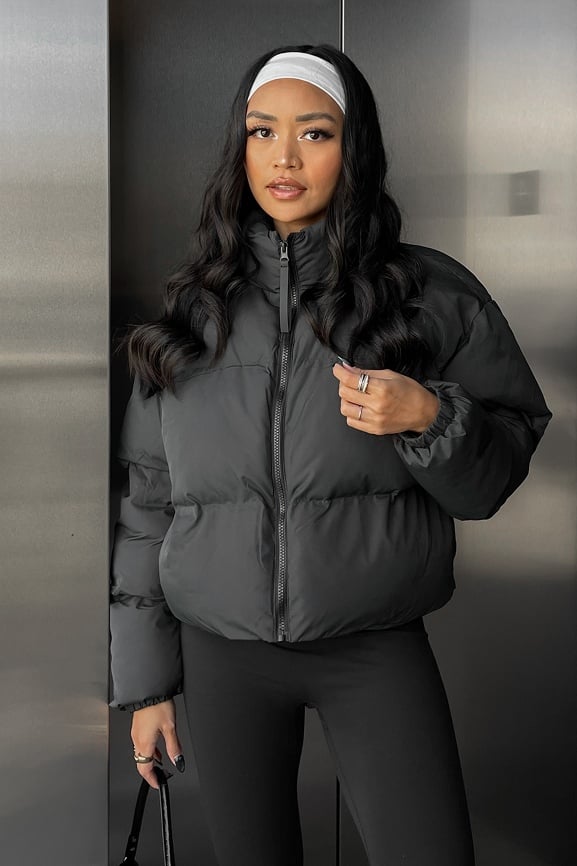 Cropped best sale jacket puffer