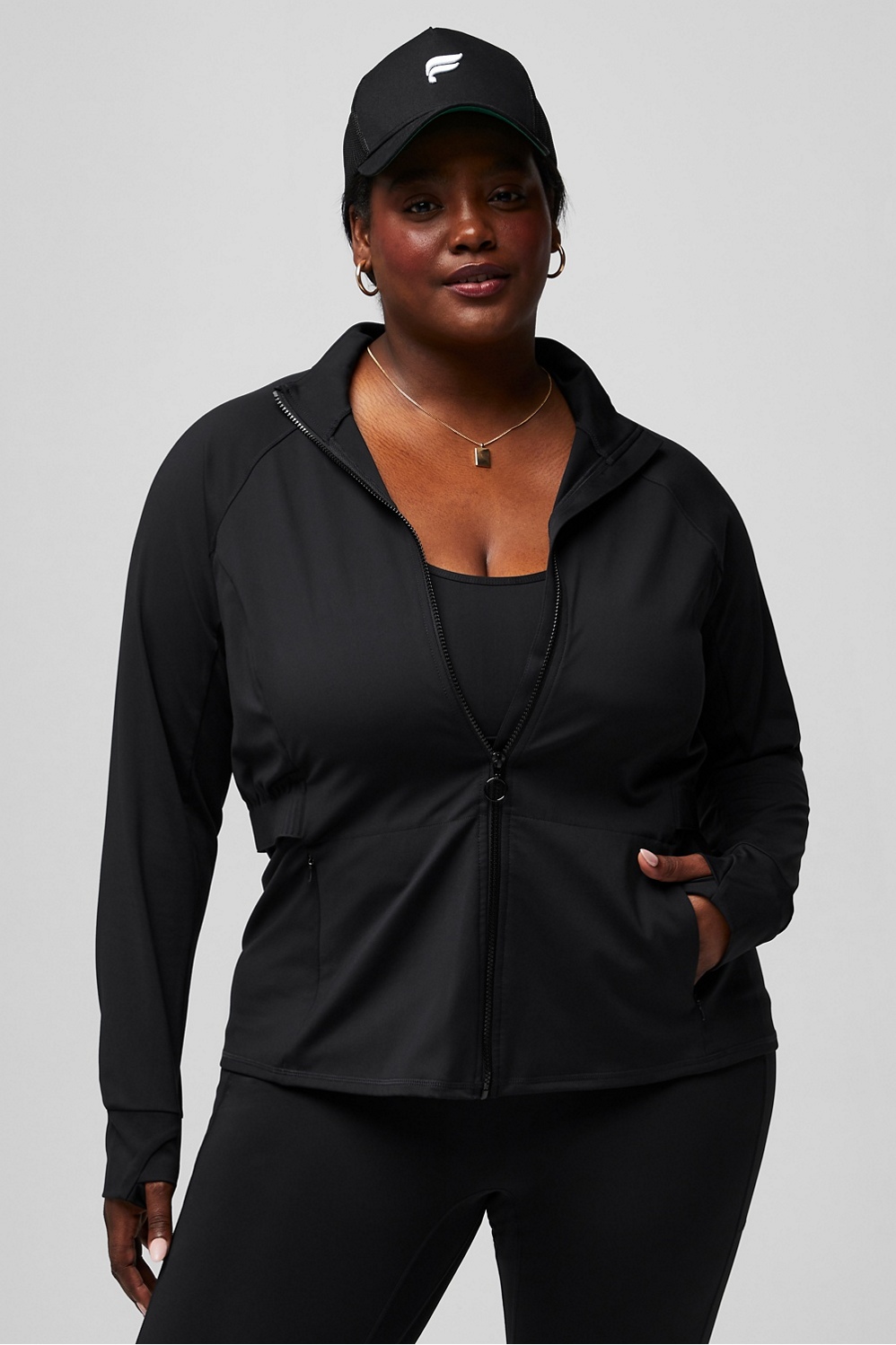 Fabletics Trinity Performance Jacket Womens plus Size