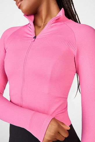 tory cropped seamless jacket