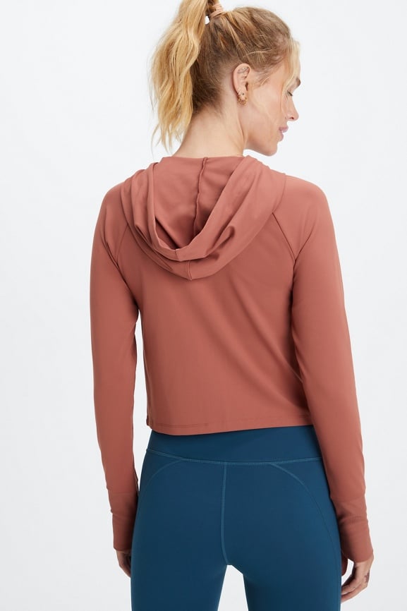 Fabletics cropped hot sale hoodie