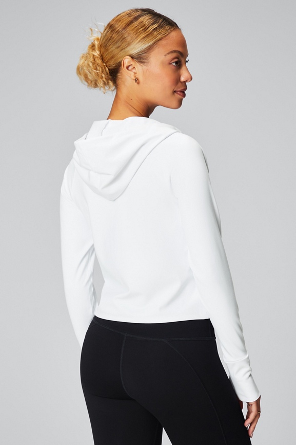 Fabletics cropped clearance hoodie