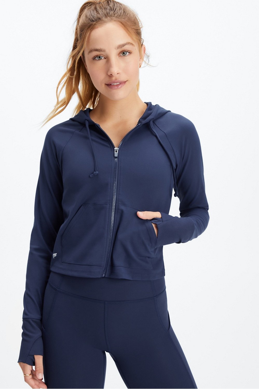 Fabletics hotsell cropped hoodie