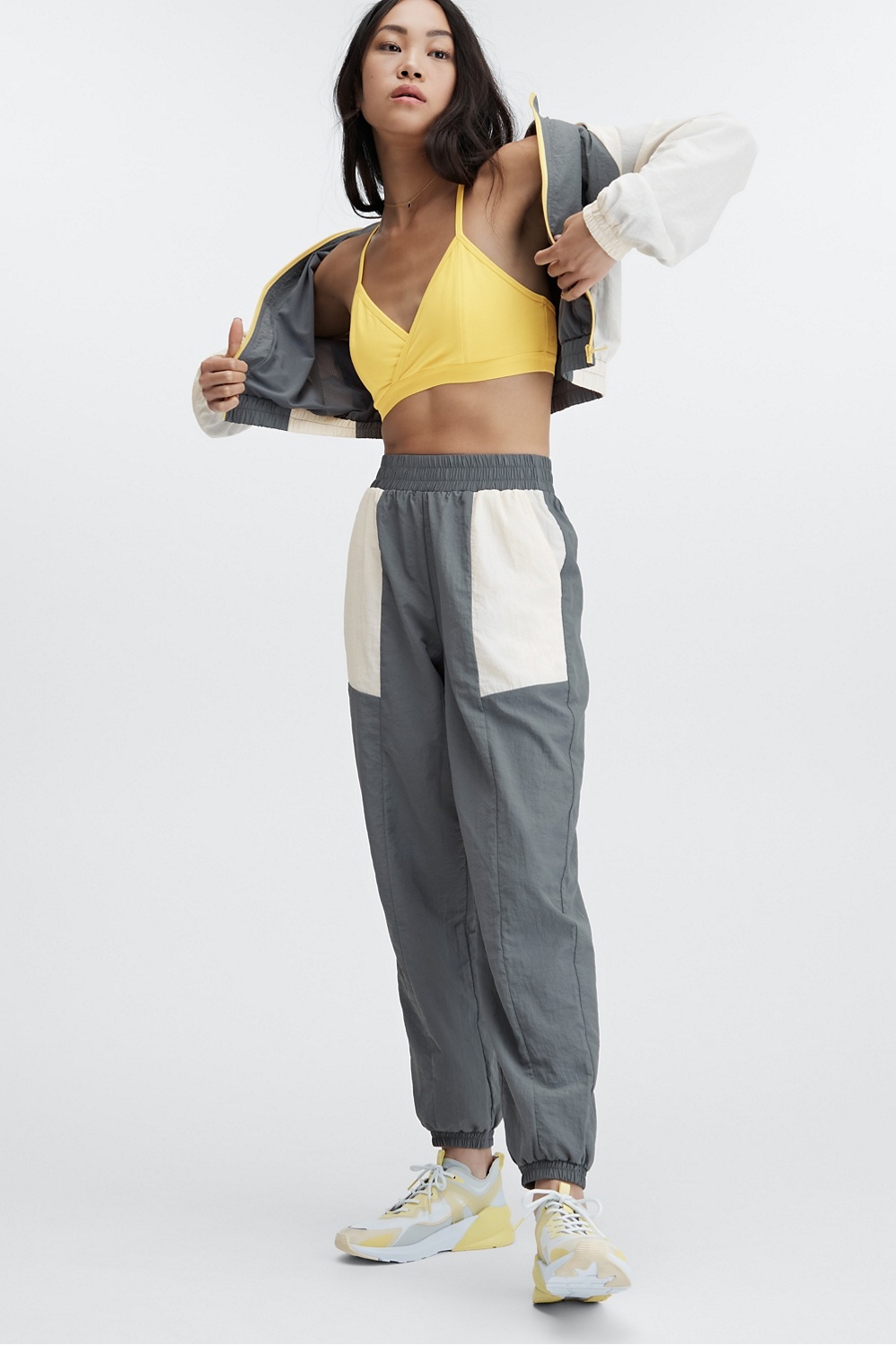 Alayia Color Block Track Jacket - Fabletics