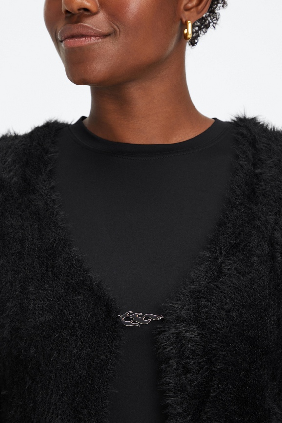 Cardigan with Fur Collar by Baby, the Stars Shine Bright