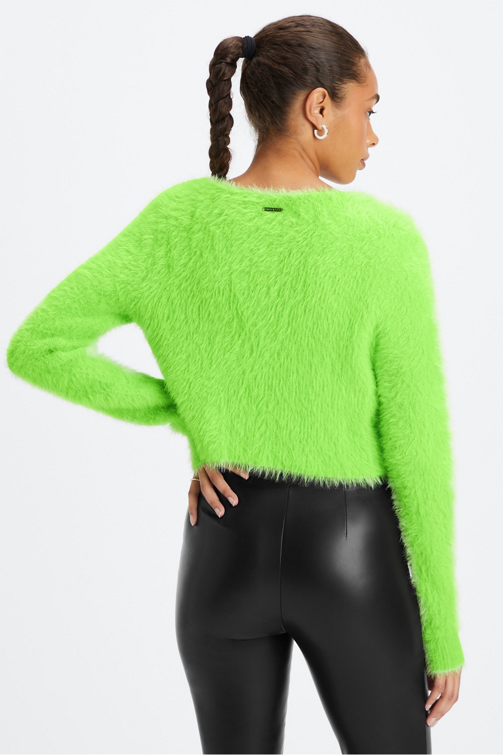 Neon clearance cropped jumper