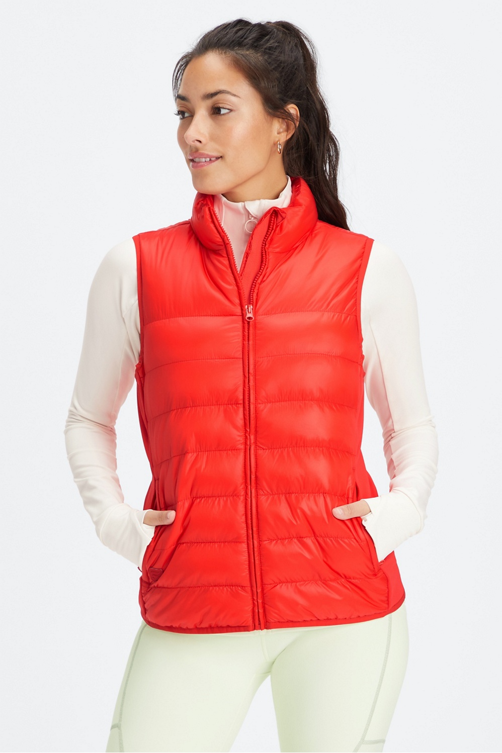 Fabletics store puffer vest