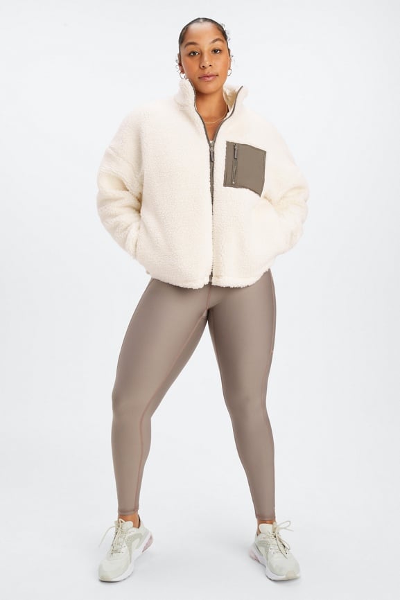 Fabletics 2025 teddy jacket