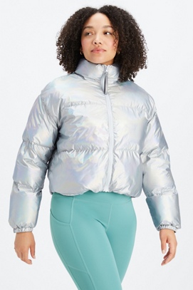 Holographic 2024 puffer jacket