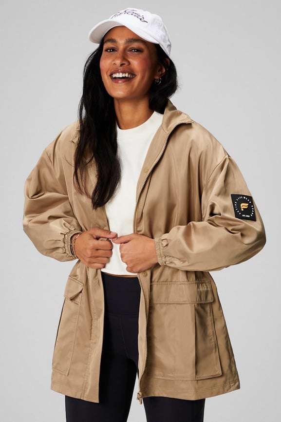 Utility parka top