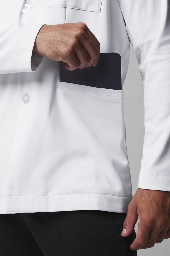 Zippered clearance lab coat