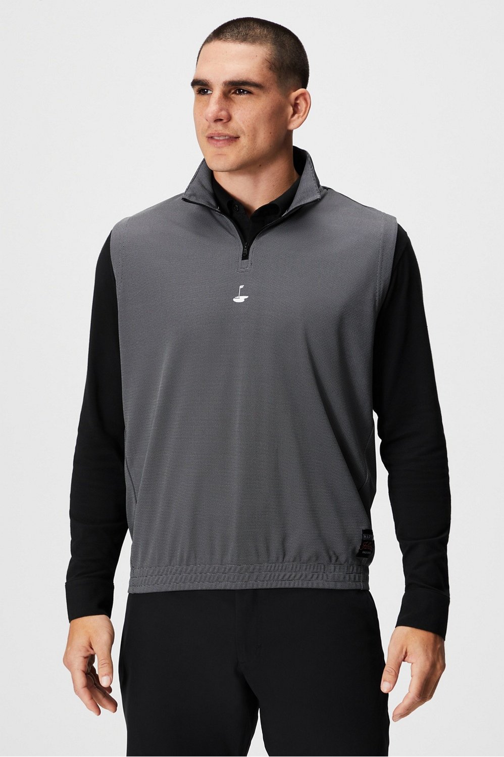 Quarter zip golf on sale vest