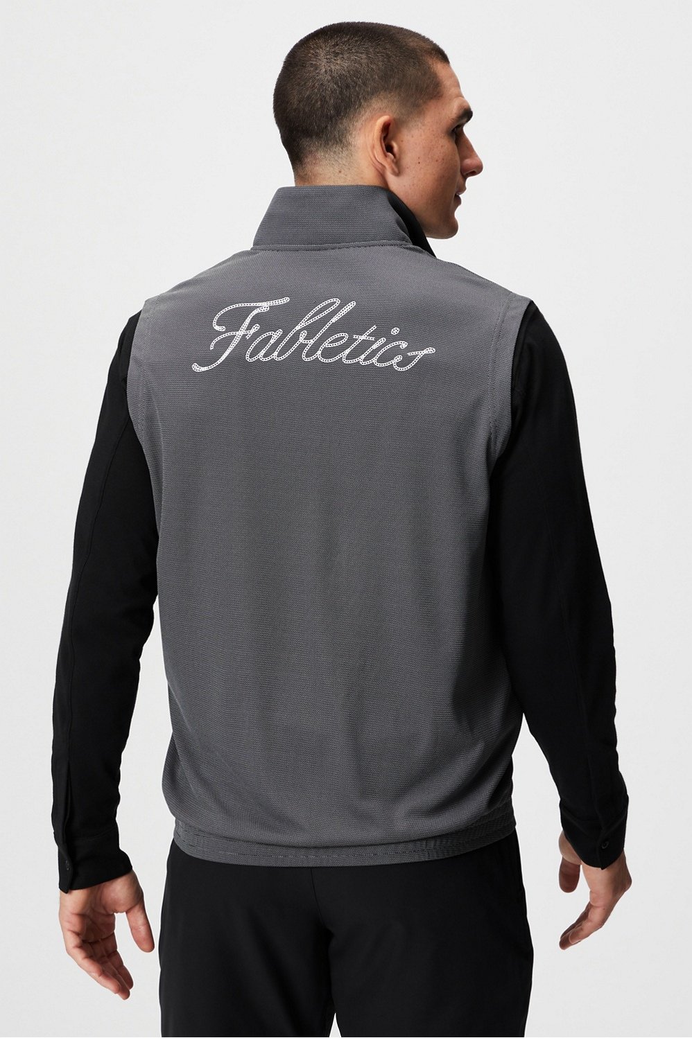 The Fairway Quarter Zip Vest