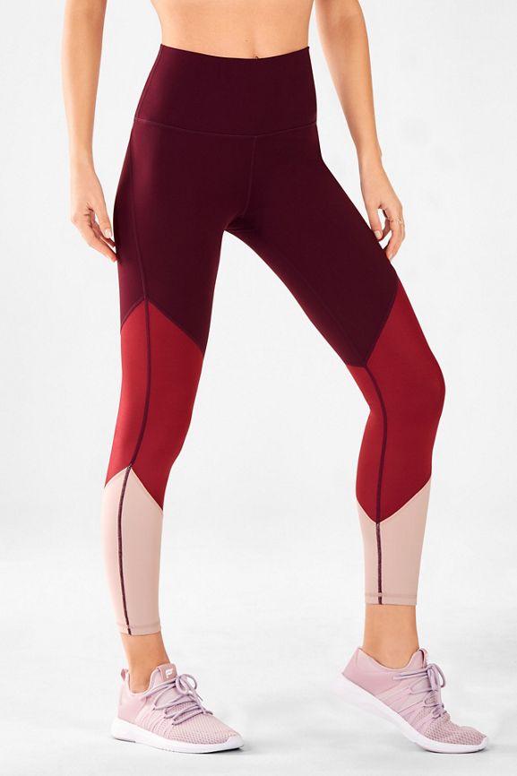 Fabletics Women's Zone High-Waisted 7/8, Legging, Running, Yoga