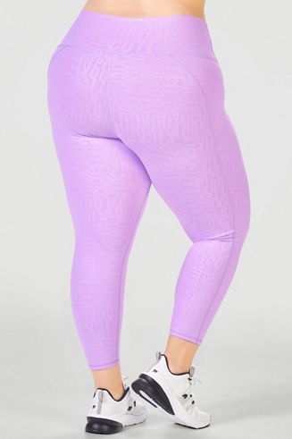 PowerHold® High Waisted 7/8 Legging in Kick Butt Aster Purple