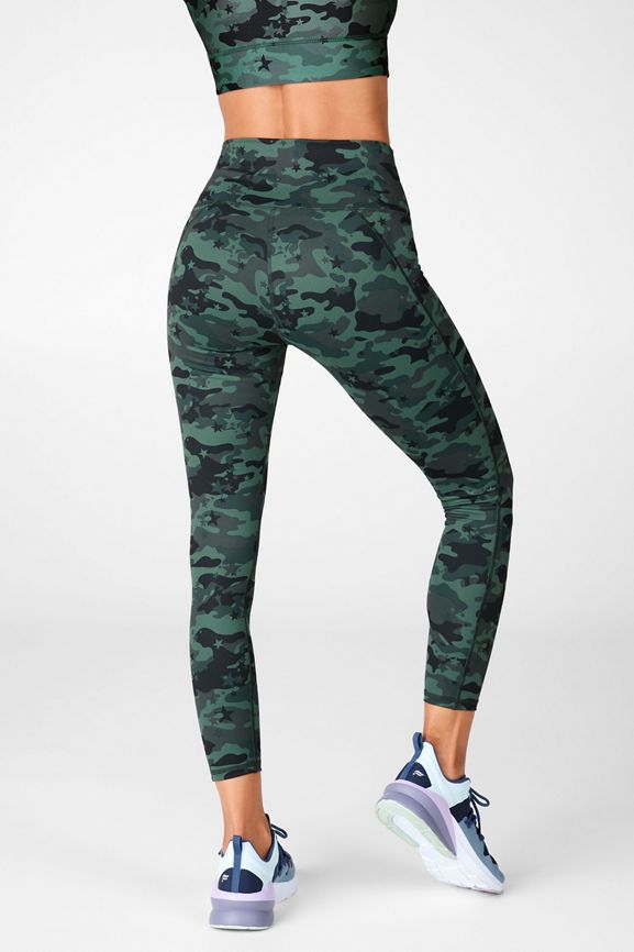 Wild Fable, Green Camo Ultra Soft High Rise Leggings with Pockets, Small  in 2023