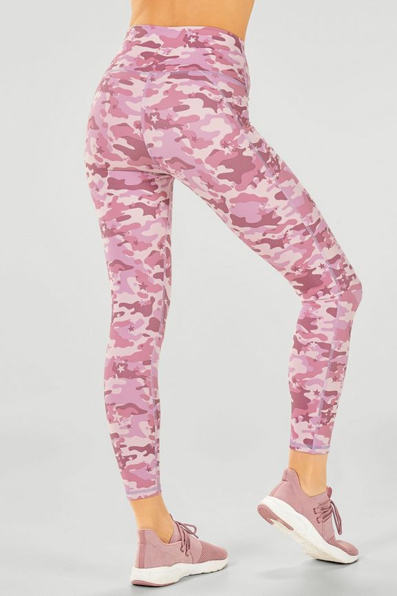 Fabletics Powerhold Camo Leggings Green - $17 (66% Off Retail) - From Madi