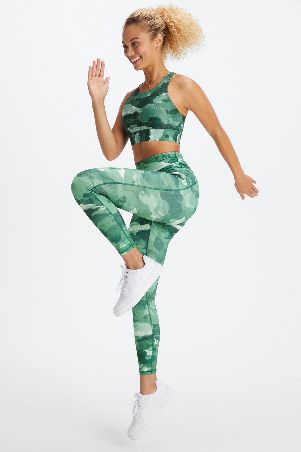 Fabletics Define PowerHold® Mid-Rise Legging Camo Print Full Length Yoga  Pant XS Multiple - $30 (60% Off Retail) - From Hoarders
