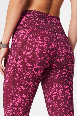 Fabletics High Waisted Mesh Powerhold Leggings Pink NWT XL - $41 New With  Tags - From Sarah
