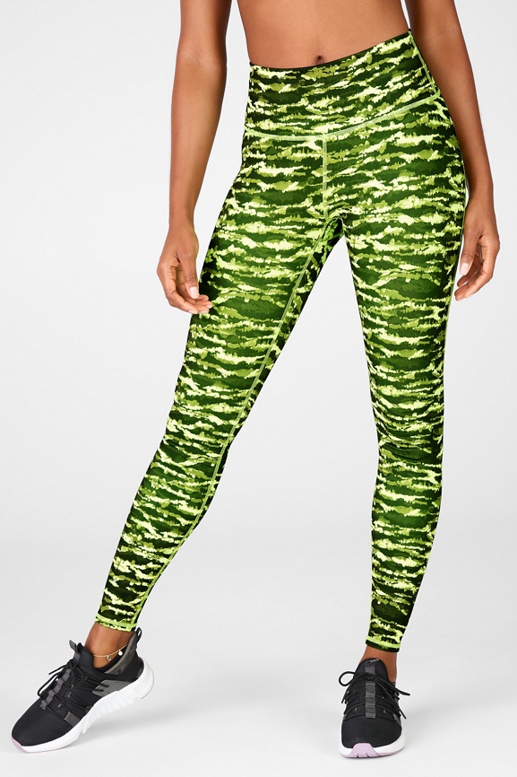 Fabletics, Pants & Jumpsuits, Fabletics Define Powerhold Highwaisted 78  Legging White Tigress