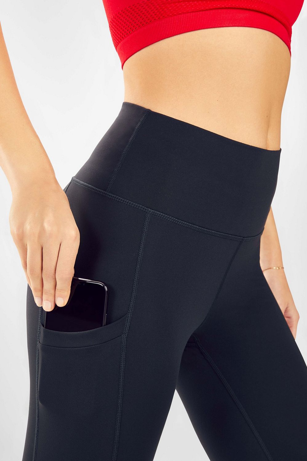 High-Waisted Pureluxe Pocket 7/8