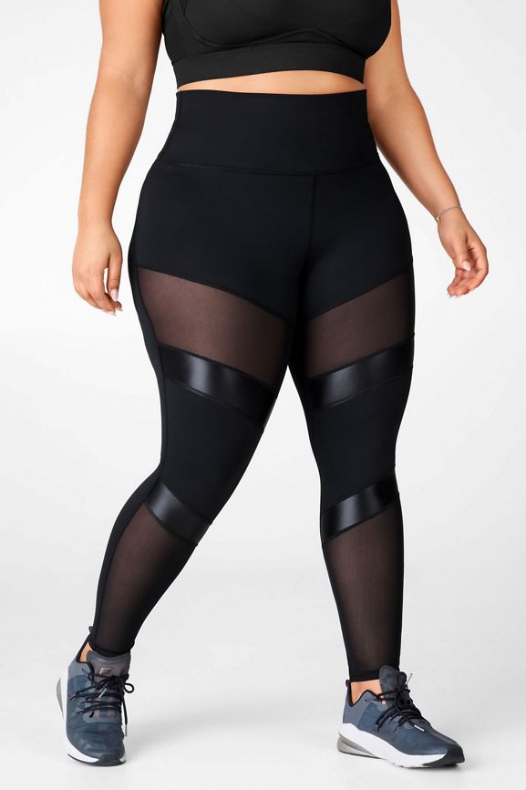 Fabletics Demi Lovato XS High-Waisted Confident Word Black