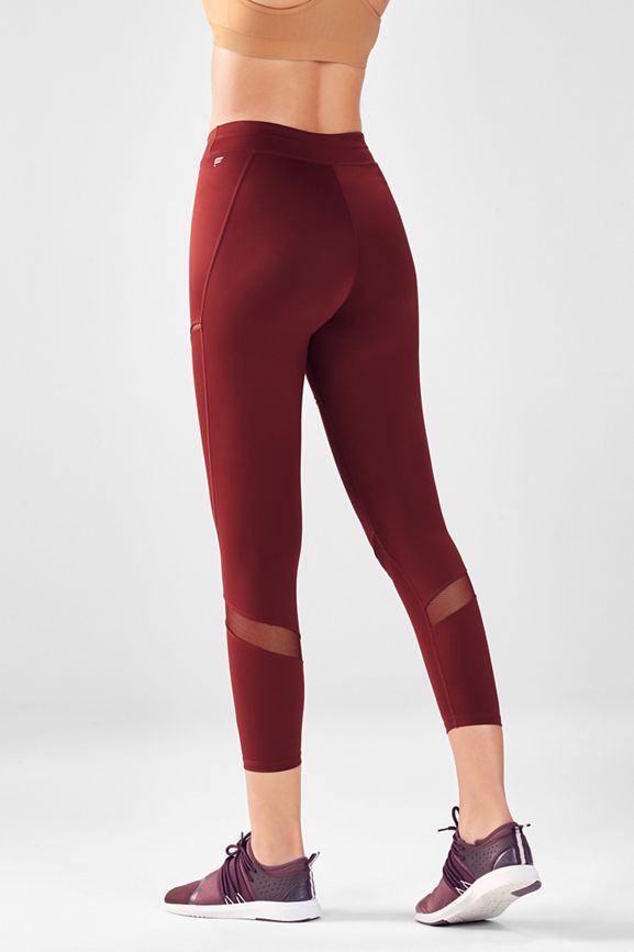 High-Waisted UltraCool Mesh 7/8 - Fabletics