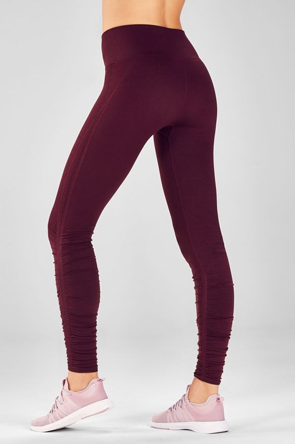 High-Waisted Seamless Ruched Legging