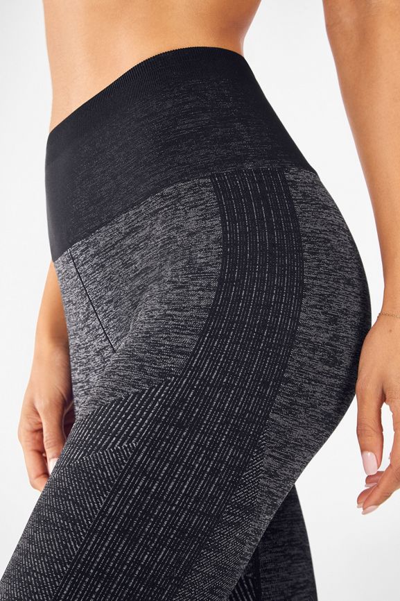 Fabletics High-Waisted Seamless Ribbed Trousers Clothing in Fabletics High-Waisted  Seamless Ribbed Trousers - Get great deals at JustFab
