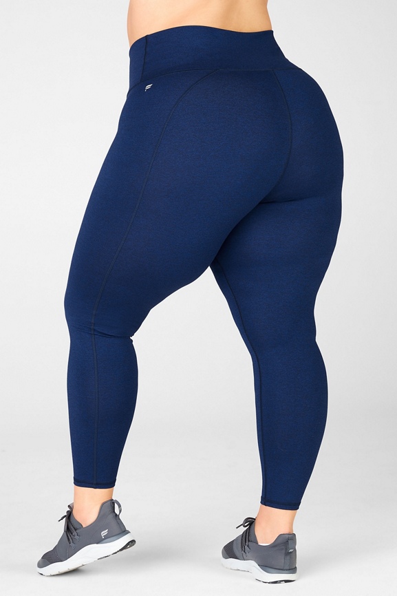 Buy online Polyester Shimmer Navy Blue Leggings from Capris & Leggings for  Women by N-gal for ₹519 at 45% off