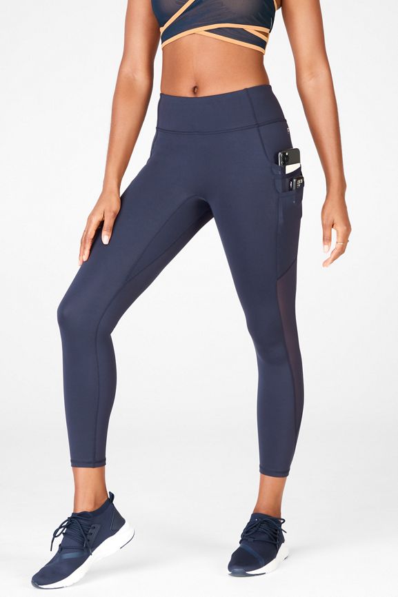 Fabletics Ultra High-Waisted Trinity Motion365 Lace 7/8 Leggings