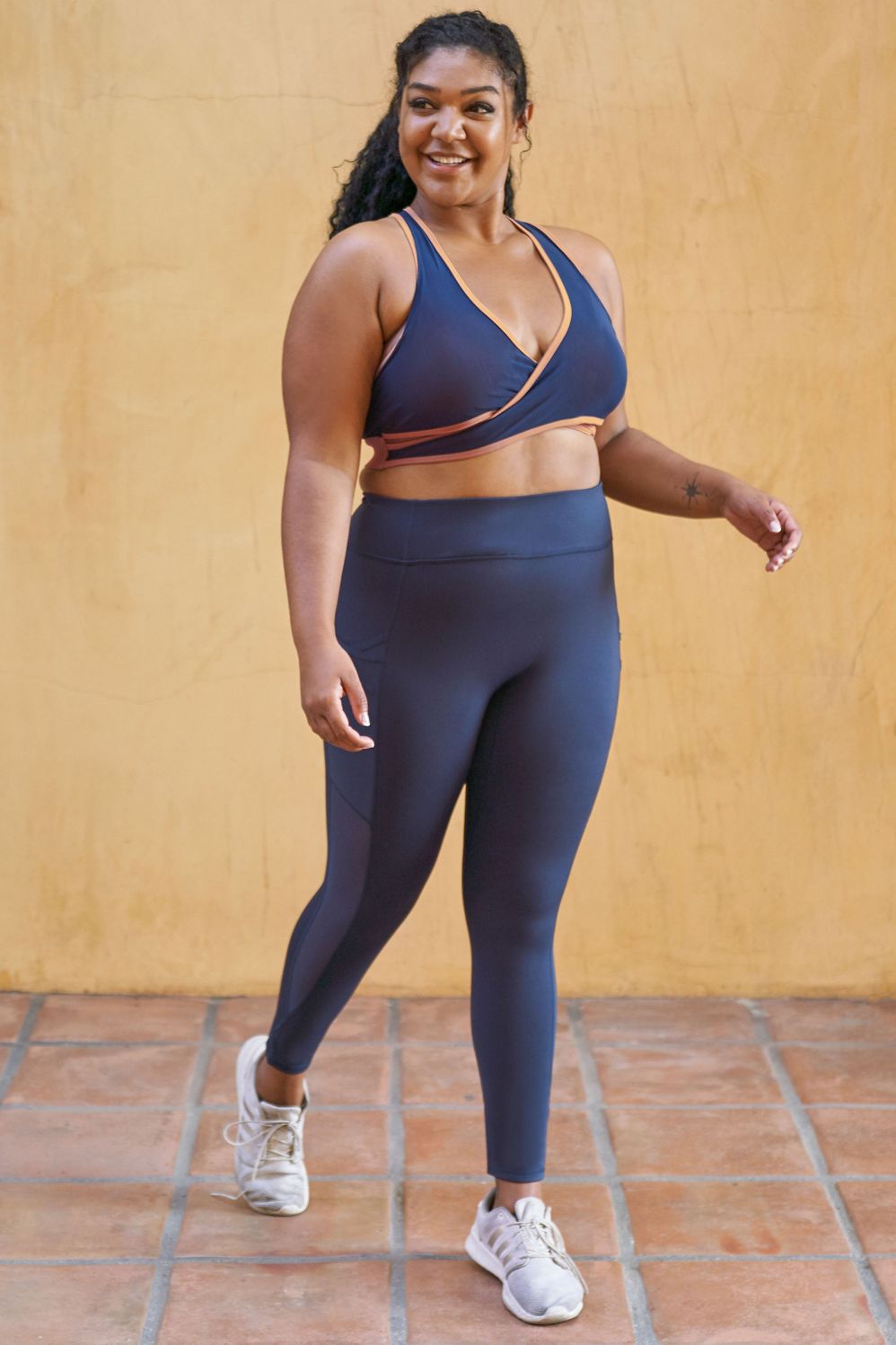 Fabletics, Pants & Jumpsuits, Fabletics Trinity Motion365 Midrise  Athletics 78 Leggings In Grotto