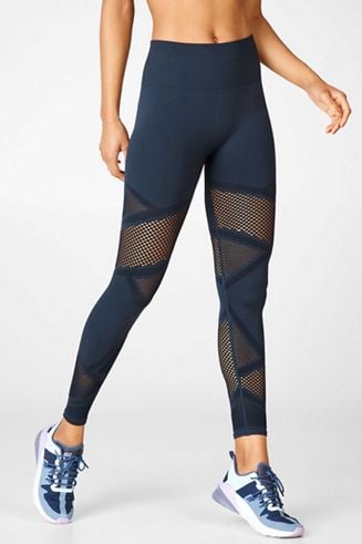 fabletics criss cross leggings